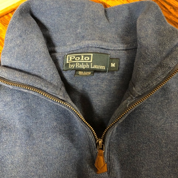 Polo Ralph Lauren Quarter Zip Sweater - Picture 2 of 2